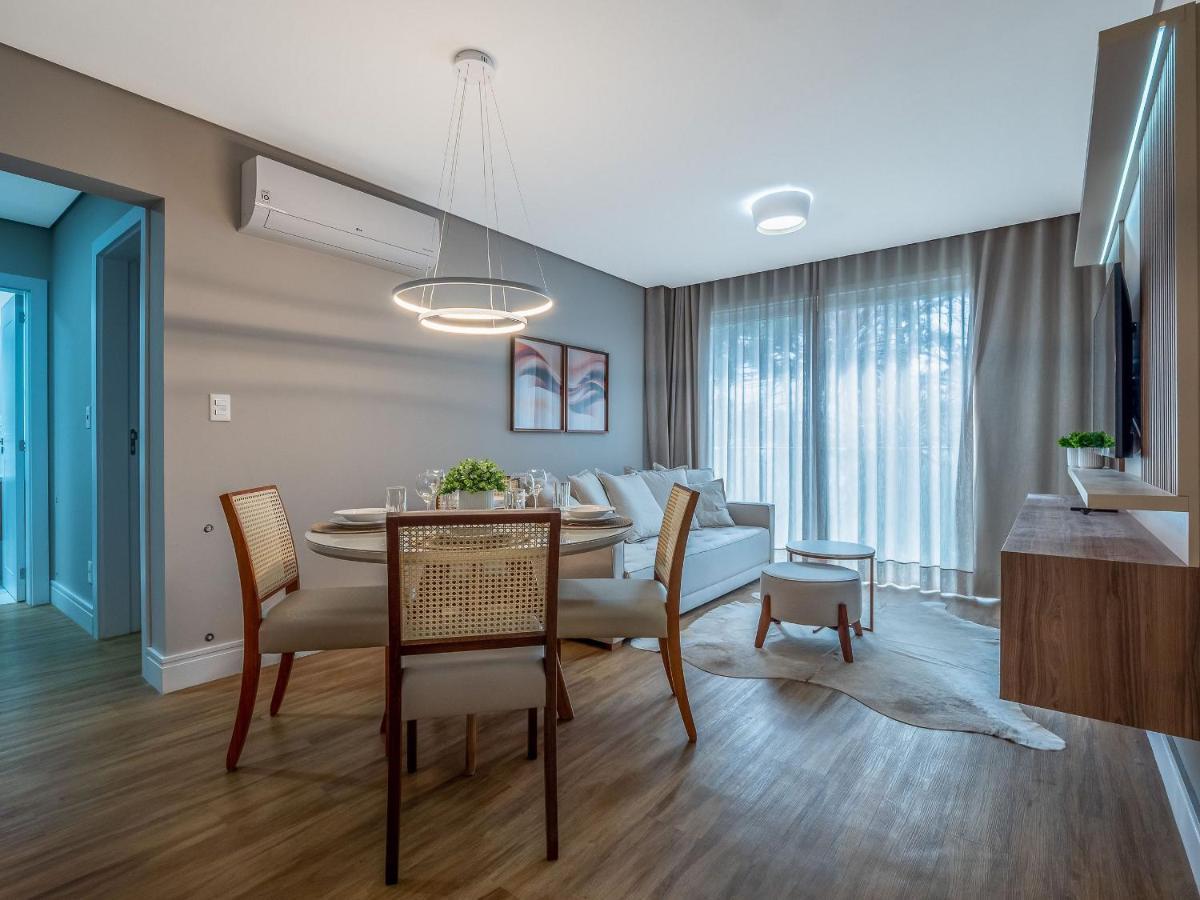 Apartamento Alpes Da Montanha 203 - Ap Novo Junto Ao Centro De Gramado + Garagem Exterior foto