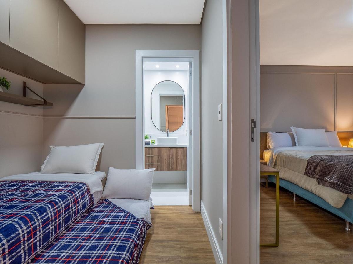 Apartamento Alpes Da Montanha 203 - Ap Novo Junto Ao Centro De Gramado + Garagem Exterior foto