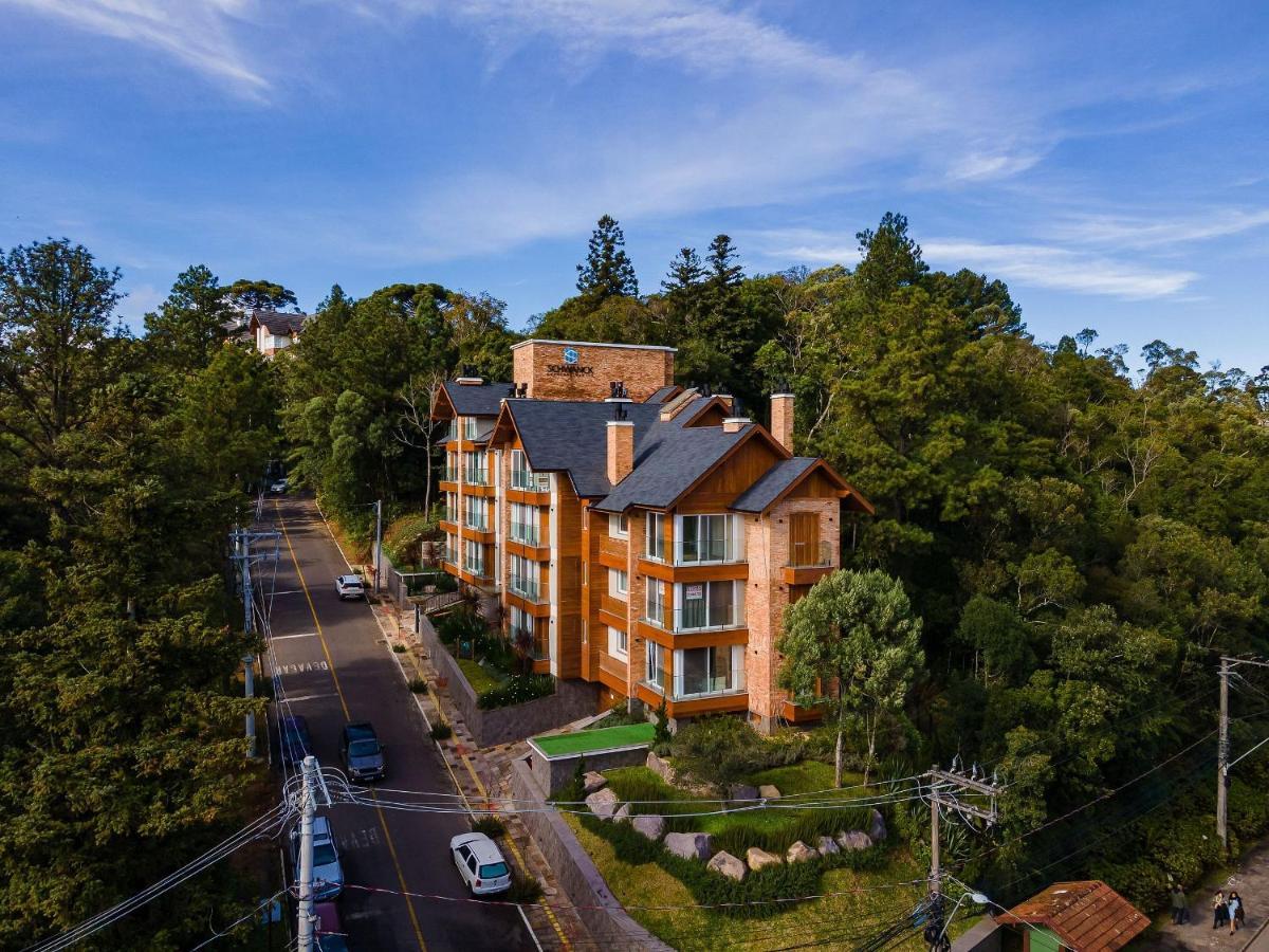Apartamento Alpes Da Montanha 203 - Ap Novo Junto Ao Centro De Gramado + Garagem Exterior foto